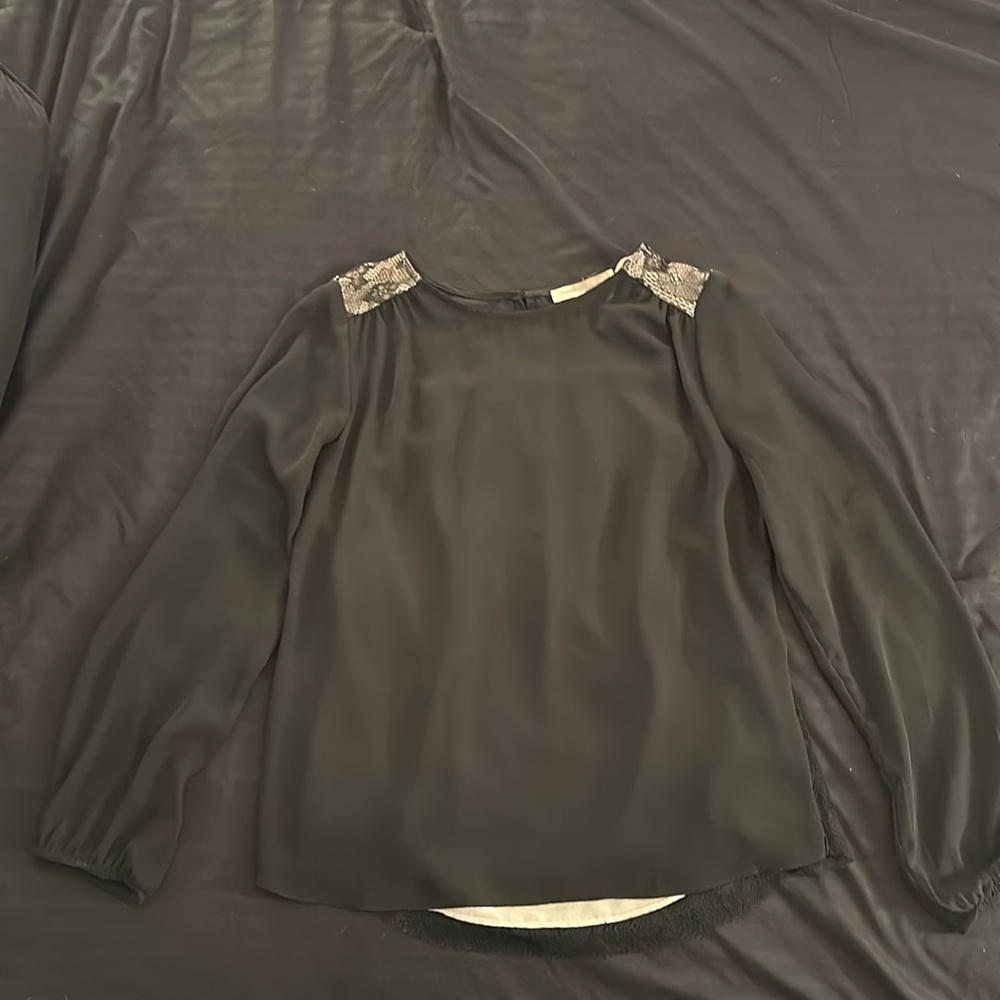 Forever 21 Long sleeve Layered Blouse